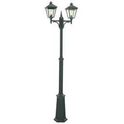 Norlys - London 2 Zewnętrzna Lampa Parkowa Szeroka Czarna