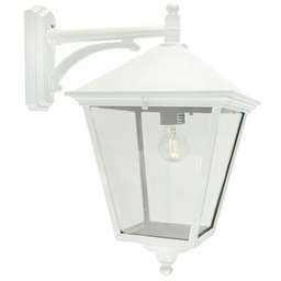Norlys - London Down Zewnętrzna Lampa Ścienna Duża Biała