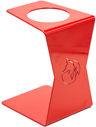 Metalowy stojak na dripa Halisek - Czerwony