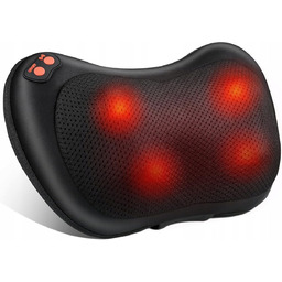 MASAŻER PLECÓW Z CIEPŁEM PODUSZKA SHIATSU DO BIURA WYGODA RELAKS ODPRĘŻENIE