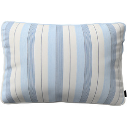 Poszewka Gabi na poduszkę prostokątna, niebieskie pasy, 60 x 40 cm, Vibes