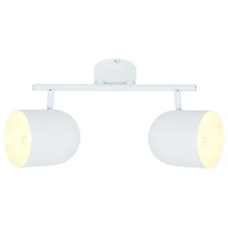 Listwa AZURO 2x40W E27 biały CANDELLUX