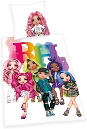 Herding Rainbow High, Zestaw pościeli, wielokolorowy, 200 x 135 cm