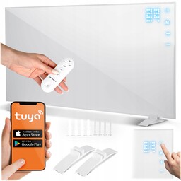Grzejnik na podczerwień promiennik 720W panel grzewczy pilot WiFi aplikacja