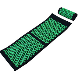 Zestaw do akupresury łagodzący ból, przyspieszający regenerację, niwelujący stres i zmęczenie - duża mata + poduszka + torba (Premium AKM04)