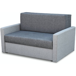 Sofa Fotel Amerykanka Wersalka Kanapa Rozkładana Tedi 2 Szary/grafitowy