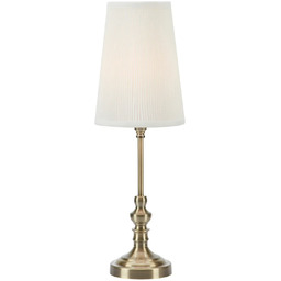 Lampa stołowa NOBLE 1L 56cm Offwhite/Antique Brass 108969 - Markslojd