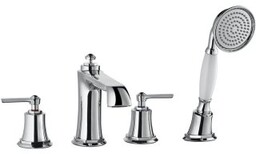 OMNIRES Bateria umywalkowa ARMANCE stojąca 4-otworowa chrom połysk AM5232CR