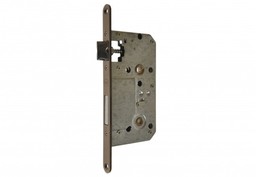 Zamek wpuszczany ALFA 72/50 WC (orzech WC 6 + redukcja 4) cz. 220/18 złoto antyczne (patyna)