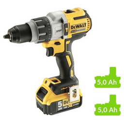 DEWALT Wiertarko-wkrętarka DCD996P2 zestaw akumulatorów