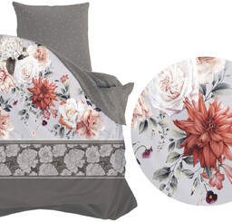 Pościel 140 x 200 2cz Satynowa Pure Sateen 007