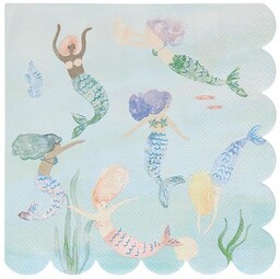 Meri Meri - Serwetki Syrenki