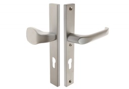 Pochwyt-klamka drzwiowa FAM 21269 90/240 chrom matowy prawa (3 śruby)