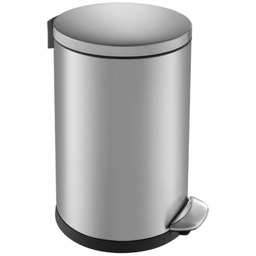 Kosz pedałowy top Silent Luna, pojemność 20 l, stal matowa