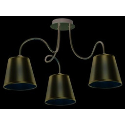 Lampa wisząca LUK 3x40W E14 chrom CANDELLUX