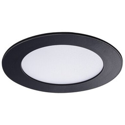 KANLUX Pierścień oprawy punktowej Rounda V2LED6W-WW-B Czarny