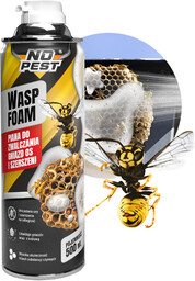Piana na osy i szerszenie do gniazd środek No Pest Wasp Foam 500ml