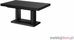 Ławostół QUADRO LUX Hubertus Matowy, Czarny, 75x120-170