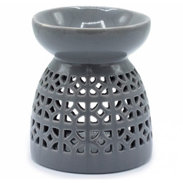 Szary Kominek Zapachowy - Marokański Wzór