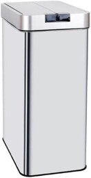 KITCHEN MOVE BAT-D870 automatyczny kosz na śmieci kuchenny, stal nierdzewna, metal, aluminium, stal nierdzewna, 60 l