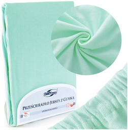 Prześcieradło Jersey z Gumką nr 005_D 80x160