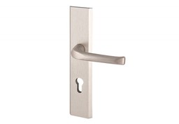 Klamka Axa Niagara ++ 72 WB, kolor F6 - stal nierdzewna (grubość drzwi 74-83 mm)