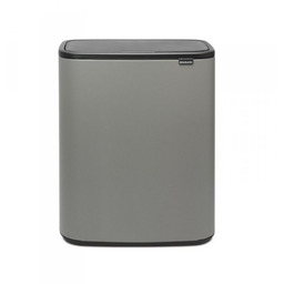 Brabantia Poland Sp. Z.o.o Kosz TOUCH BIN BO 60L Mineral Concrete Grey