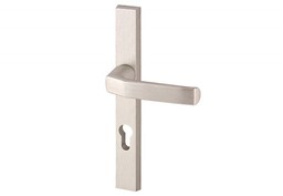 Klamka Axa Slim ++ 92 WB, kolor F6 - stal nierdzewna (grubość drzwi 74-83 mm)