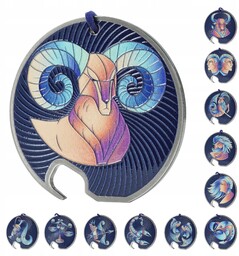 Otwieracz do butelek Callas 7 cm baran