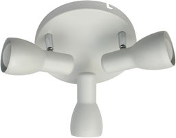 Candellux PICARDO 98-44204 plafon lampa sufitowa biały mat stalow klosz 3x40W E14 29cm