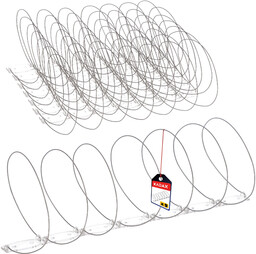Spirale na ptaki 33 cm 9 szt.