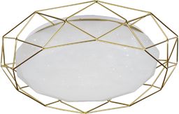 Candellux SVEN 98-66312 plafon lampa sufitowa akrylowy klosz 24W LED 3000K złoty 43cm