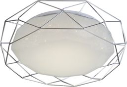 Candellux SVEN 98-66237 plafon lampa sufitowa akrylowy klosz 43 24W LED 3000K chrom