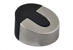 Odbojnik drzwiowy DS028 nikiel satyna (46,5x25 mm)