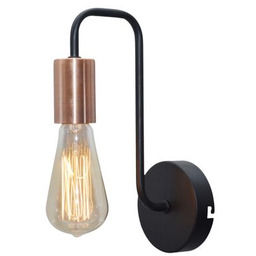 Kinkiet HERPE 1x60W E27 czarny CANDELLUX