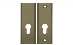 Rozeta AXA Haga/Niagara WB długa (137 mm), kolor F4 - stare złoto