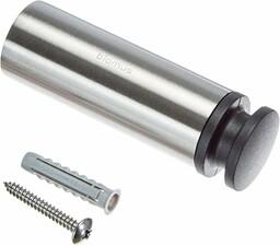 blomus Uchwyt ścienny ze stali nierdzewnej, srebrny, 1 sztuka