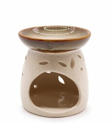 Klasyczny Kominek Zapachowy Beżowy