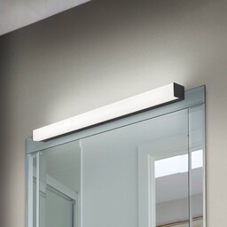 ORION Kinkiet Horizon, czarny, łazienka, aluminium