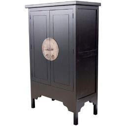 Szafa kredens Modern 104x56x170cm black, 104 x 56 x 170 cm