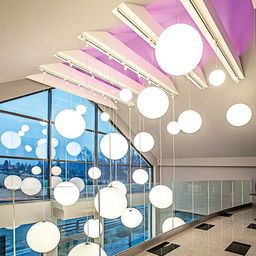 Globo In Ø30 biały - Slide - lampa wisząca