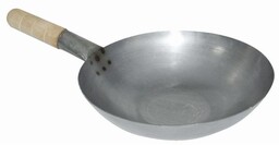 Vogue Wok 35,5cm zaokrąglony spód I Vogue