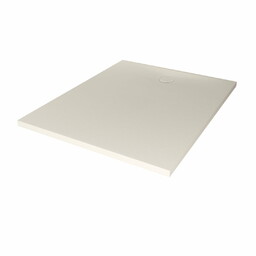 New Trendy Brodzik Nex Shade posadzkowy 80x90x3,5 cm beżowy konglomerat B-0487