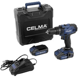 Celma Professional Wiertarko-wkrętarka CELMA PRO WAK-Li 18OBS zestaw akumulatorów