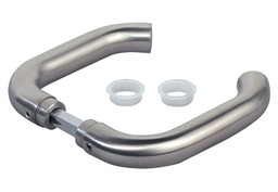 Komplet klamek Locinox 3006I, stal nierdzewna , trzpień 8