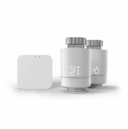 Hama 2x Głowica Smart Home WiFi Asystent Głosowy Termostat