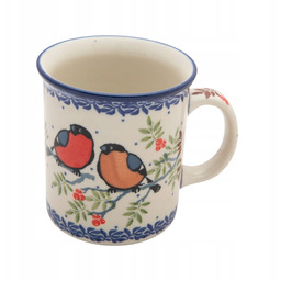 Kubek 300 ml Ceramika Artystyczna Bolesławiec unikat U5178 Gile Starzyk