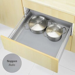 Wenko 47047100 antypoślizgowa plastikowa klamra 50,5 x 5,2 x 5,2 cm, plastik, szary, 20 x 30 cm