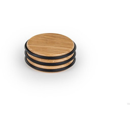 Stoper do drzwi Podłogowy Pulse 66 Drewniany Dębowy