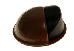 Odbój drzwiowy 400-50 brązowo/czarny samoprzylepny